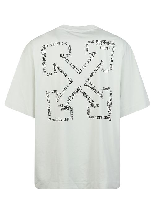 Arrow Skate T-shirt OFF WHITE | 44MAA120S26J00S330